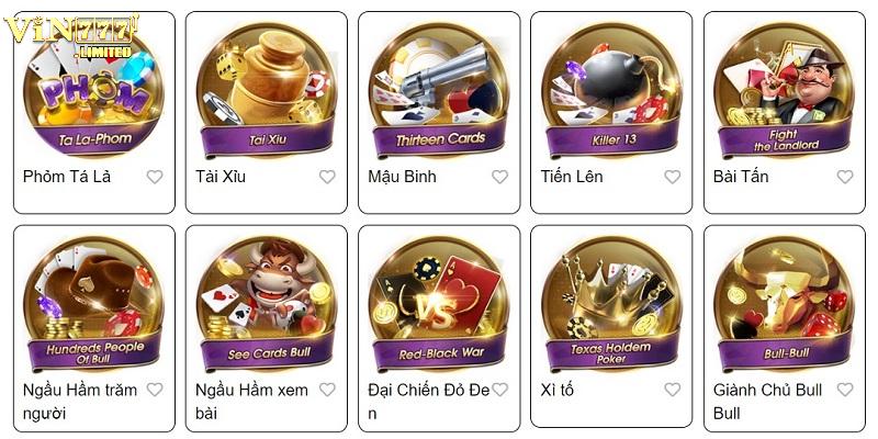 Đấu tài với game bài cực đỉnh